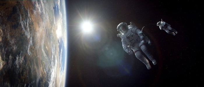 "Gravity" mit Sandra Bullock und George Clooney
